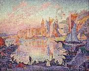 Paul Signac The Port of Saint-Tropez (mk09) oil